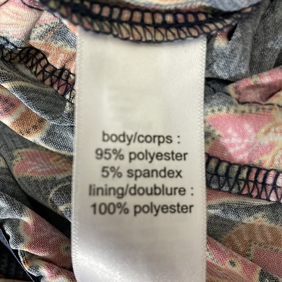 Maurices floral tube top jumpsuit - Picture 9 of 10